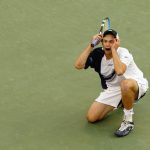 Roddick celebrates win