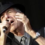 Canadian singer Leonard Cohen performs d